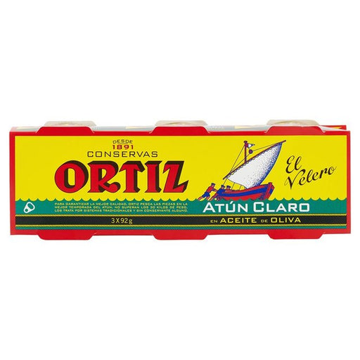 Brindisa Ortiz Yellowfin Tuna Fillet in Olive Oil 3 x 92g Botiga