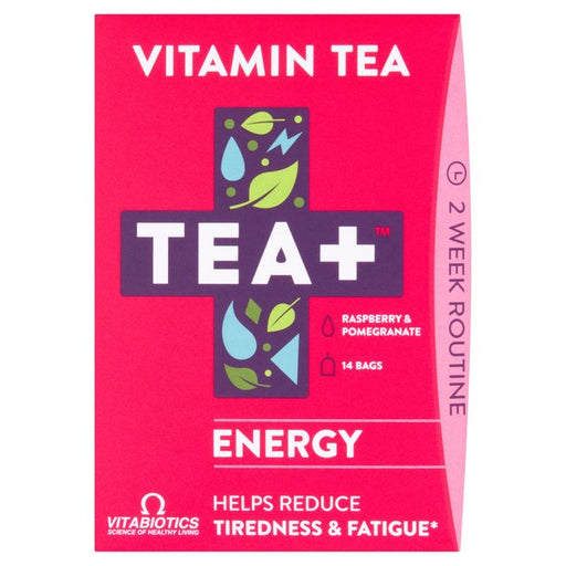 TEA+ Energy Vitamin Tea 14 per pack Botiga