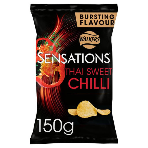 Sensations Thai Sweet Chilli Sharing Bag Crisps 150g Botiga