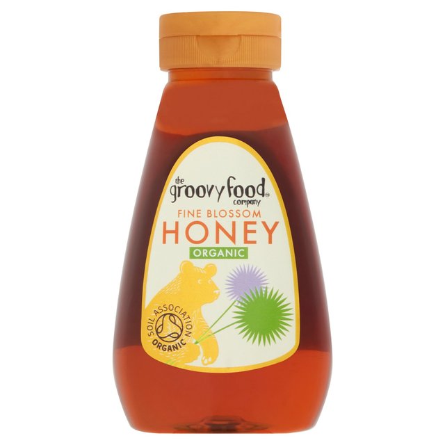 Groovy Food Fine Blossom Honey Organic 340g Botiga