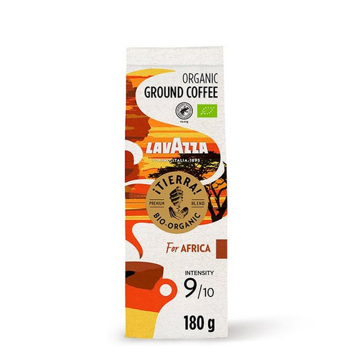 Lavazza Tierra For Africa Organic Ground Coffee 180g Botiga