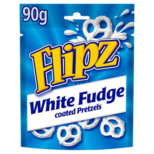 Flipz White Chocolate Fudge Pretzels 90g Botiga