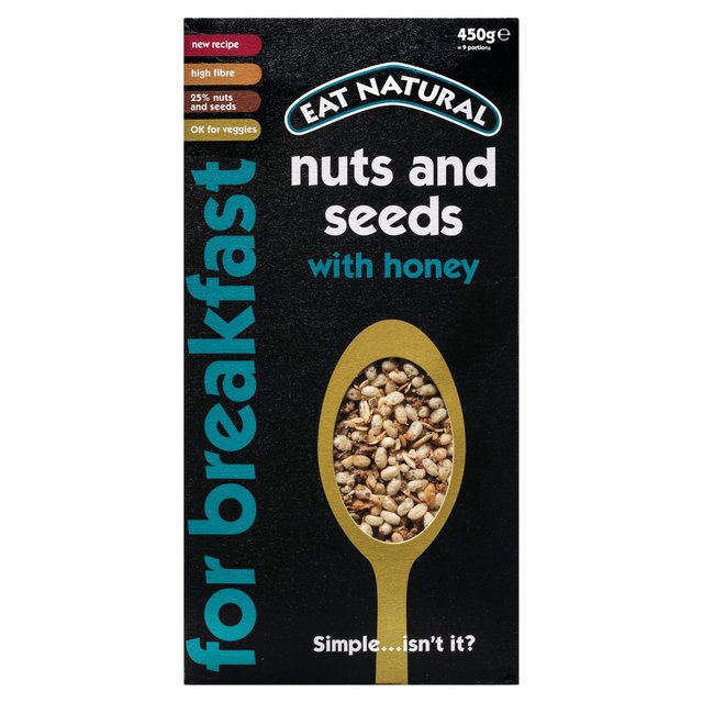 Eat Natural Nuts & Seeds with Honey Toasted Muesli 450g Botiga