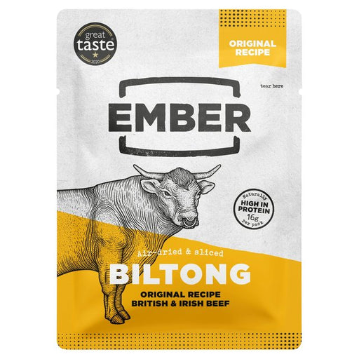 Ember Snacks Original Flavour Beef Biltong 25g Botiga
