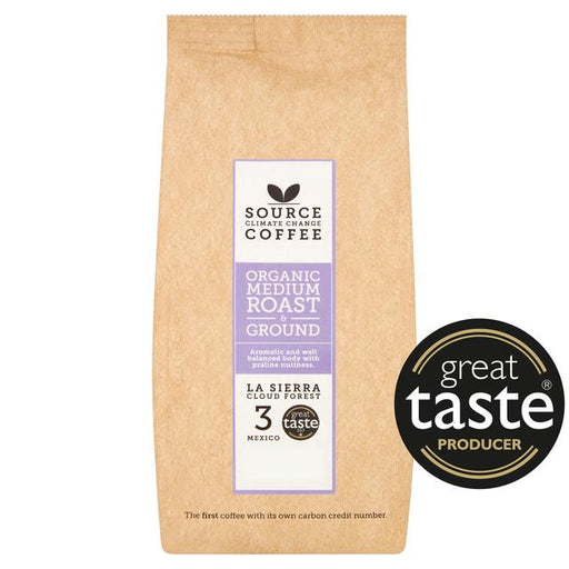 Source Organic La Sierra Ground Coffee 227g Botiga