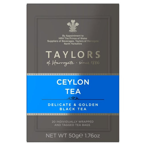 Taylors Ceylon Teabags 20 per pack Botiga