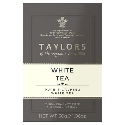 Taylors White Tea Teabags 20 per pack Botiga