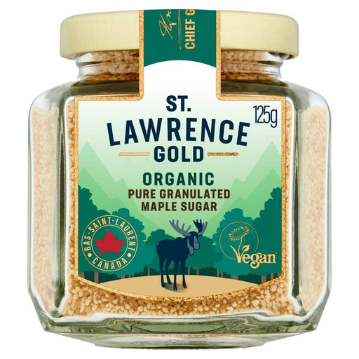 St Lawrence Gold Organic Pure Maple Sugar 125g Botiga