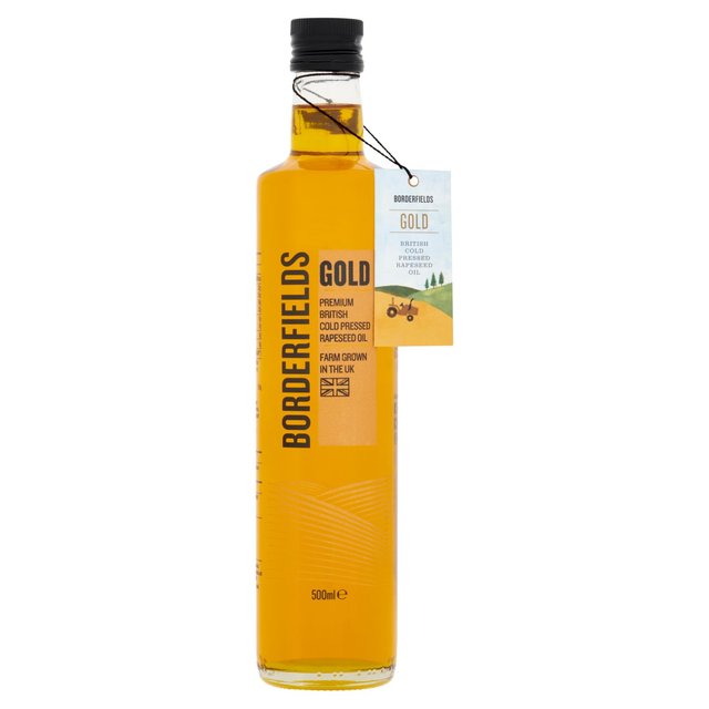 Borderfields Rapeseed Oil Gold 500ml Botiga