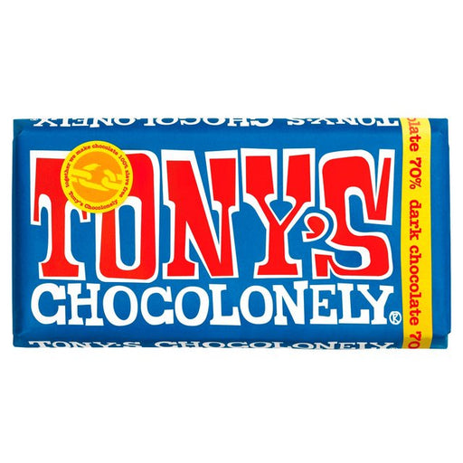 Tony's Chocolonely Dark Chocolate 70% 180g Botiga