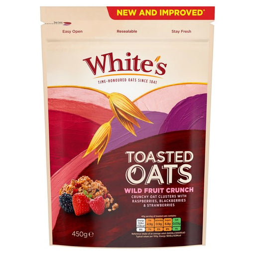 White's Toasted Oats Fruit Crunch 450g Botiga