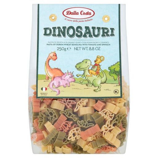 Dalla Costa Tri-Colour Dinasouri Pasta 250g Botiga