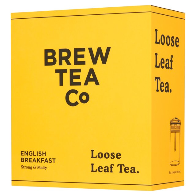 Brew Tea Co English Breakfast Loose Leaf 500g Botiga