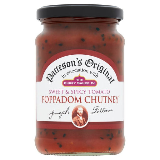 The Curry Sauce Co. Spicy Tomato Poppadom Chutney 300g Botiga