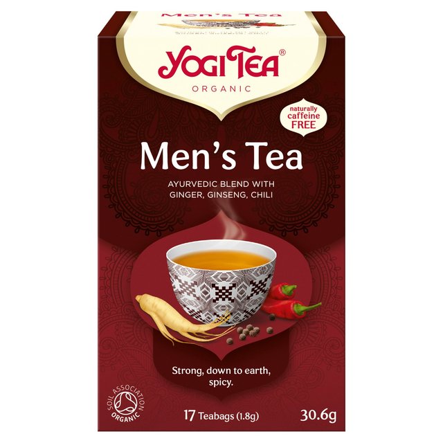 Yogi Tea Org Men's Tea 17 per pack Botiga