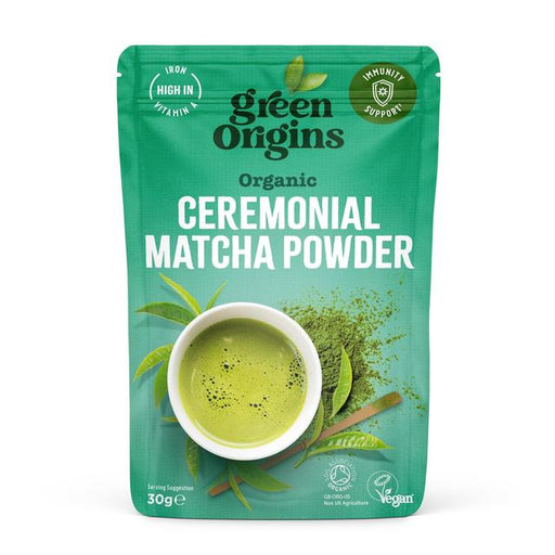 Green Origins Organic Japanese Ceremonial Matcha Green Tea Powder 30g Botiga