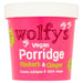 Wolfy's Vegan Rhubarb & Ginger Porridge 84g Botiga