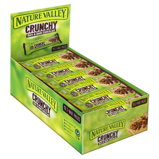 Nature Valley Crunchy Oats & Chocolate Cereal Bars 18 x 42g Botiga