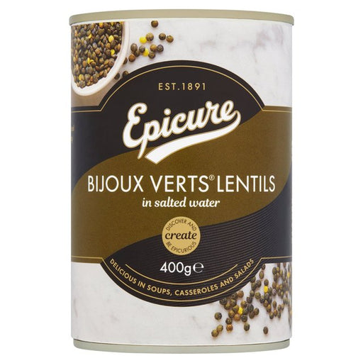 Epicure Bijoux Verts Lentils 400g Botiga