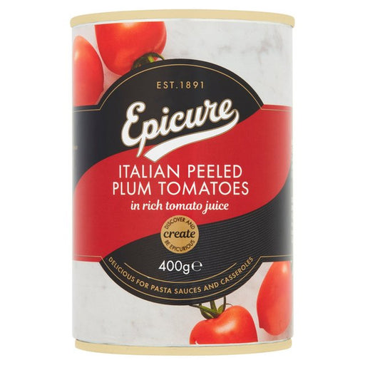 Epicure Italian Peeled Plum Tomatoes 400g Botiga