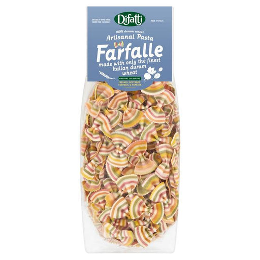 Difatti Artisan Rainbow Colour Farfalle Pasta 400g Botiga