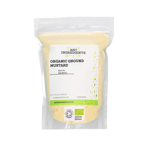 JustIngredients Organic Ground Mustard 100g Botiga