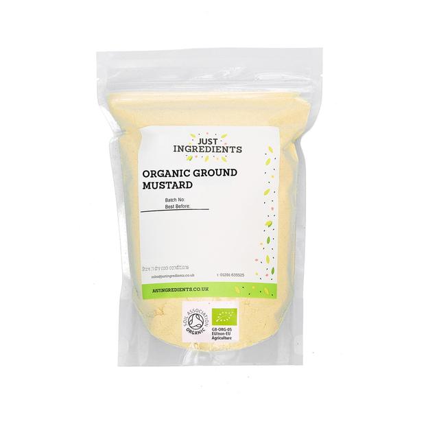 JustIngredients Organic Ground Mustard 100g Botiga