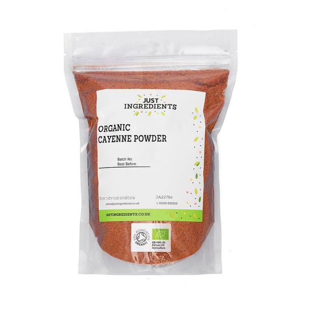 JustIngredients Organic Cayenne Pepper 100g Botiga