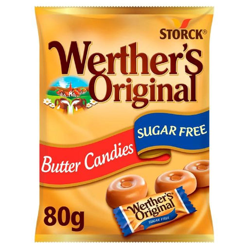 Werther's Original Butter Candies Sugar Free 80g Botiga