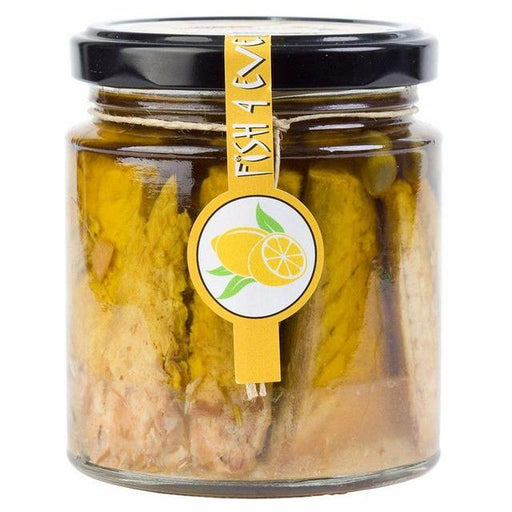 Fish 4 Ever Mackerel Fillets with Organic Lemon & Capers 220g Botiga