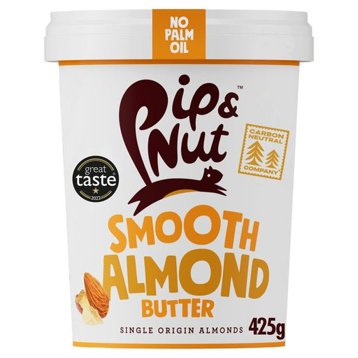 Pip & Nut Smooth Almond Butter 425g Botiga