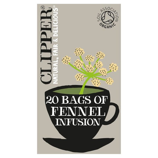 Clipper Organic Fennel Tea Bags 20 per pack Botiga