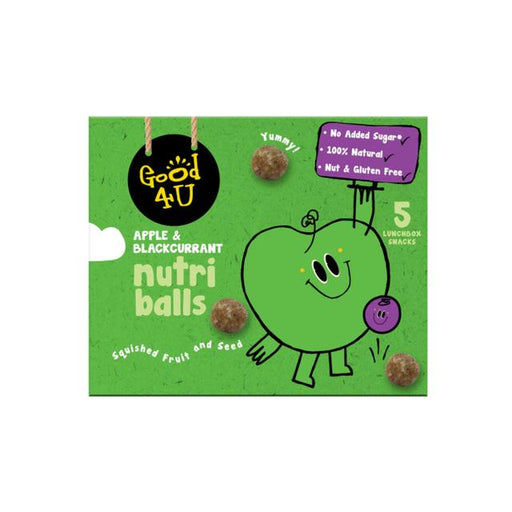 Good4u Nutri Balls Apple & Blackcurrant MULTIPACK 5 x 20g Botiga