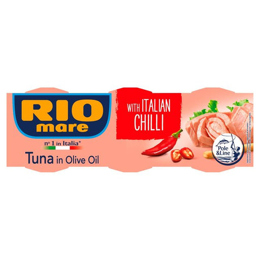Rio Mare Tuna with Chilli 3 x 80g Botiga