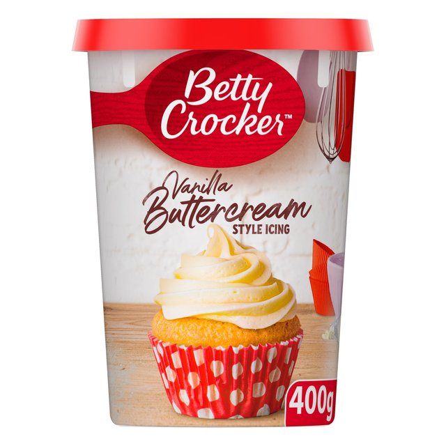 Betty Crocker Vanilla Buttercream Style Icing 400g Botiga