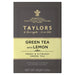 Taylors Green Tea with Lemon Teabags 20 per pack Botiga