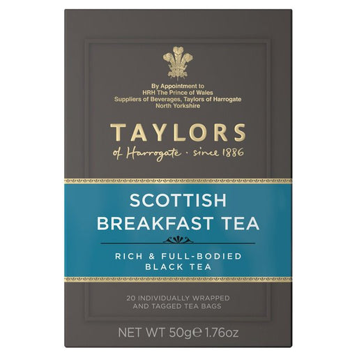 Taylors Scottish Breakfast Teabags 20 per pack Botiga