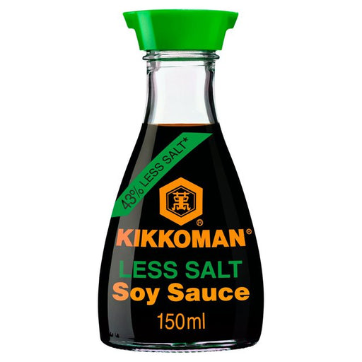 Kikkoman Less Salt Soy Sauce 150ml Botiga