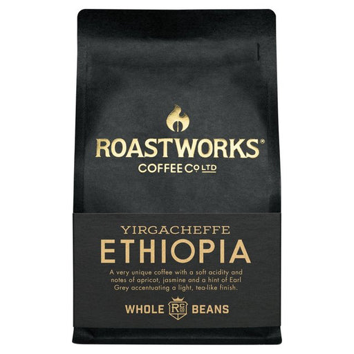 Roastworks Ethiopia Whole Bean Coffee 200g Botiga