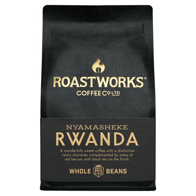 Roastworks Rwanda Whole Bean Coffee 200g Botiga