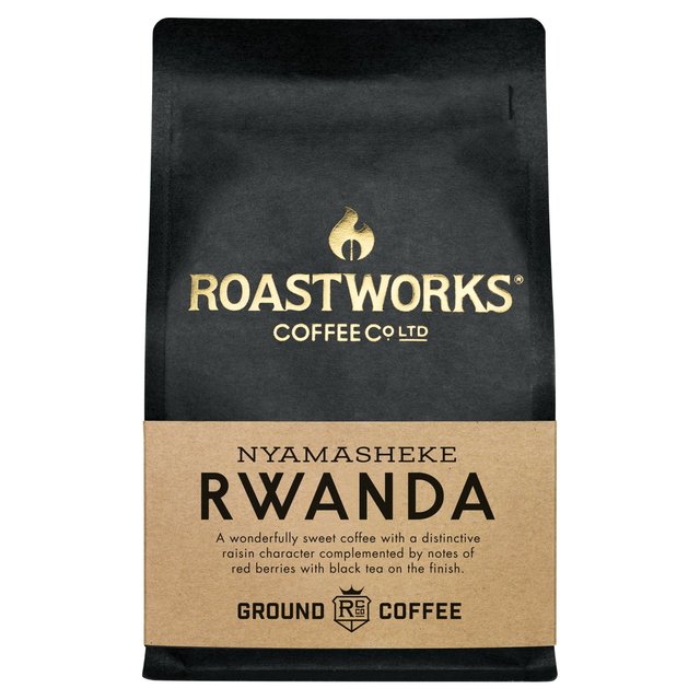 Roastworks Rwanda Ground Coffee 200g Botiga