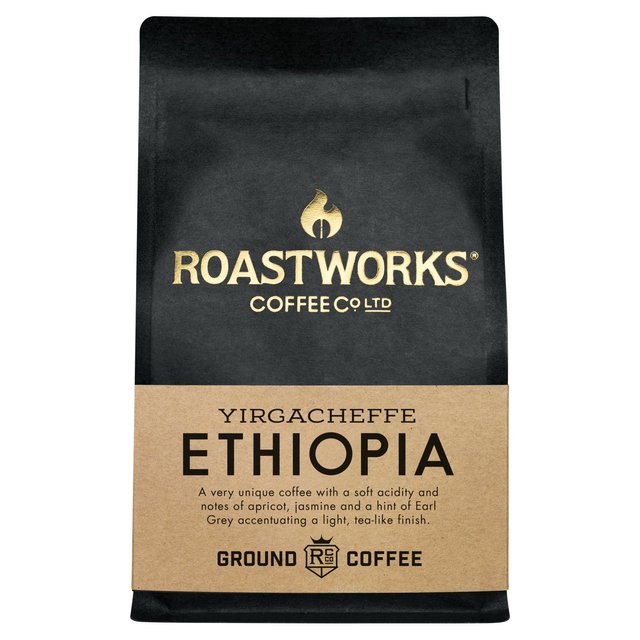 Roastworks Ethiopia Ground Coffee 200g Botiga