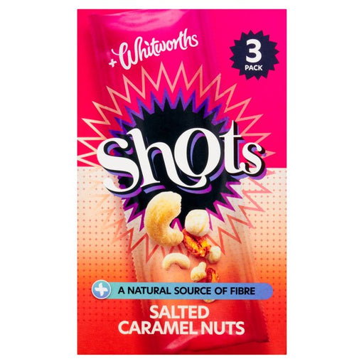 Whitworths Shots Pack Salted Caramel 3 per pack Botiga