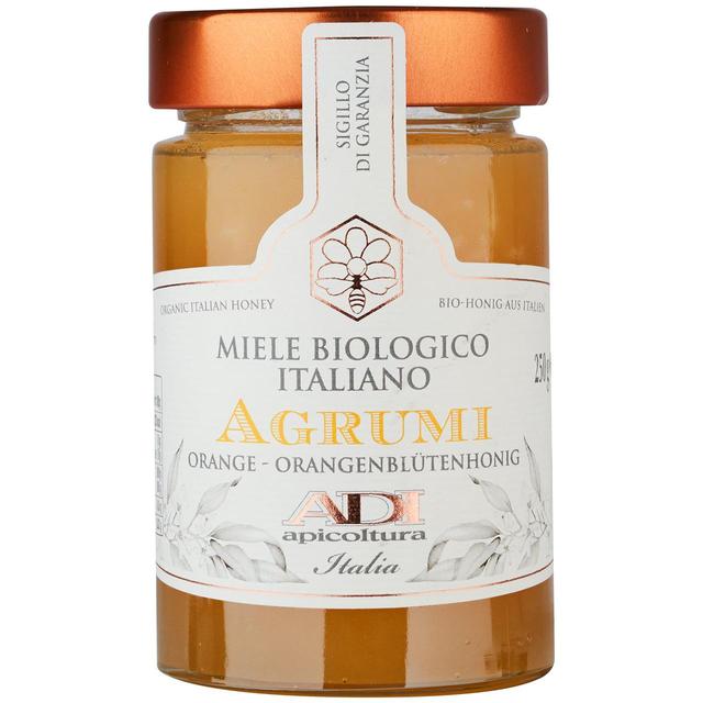 ADI Apicoltura Organic Orange Honey 250g Botiga