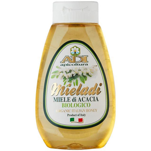 ADI Apicoltura Organic Acacia Honey (squeeze bottle) 250g Botiga