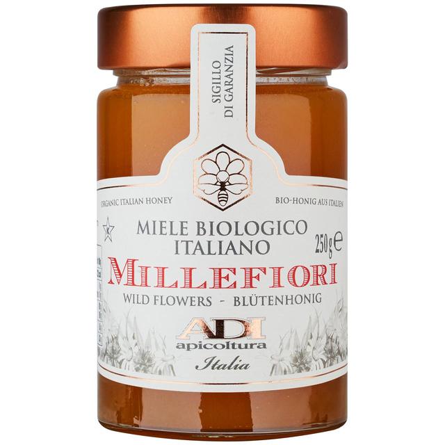 ADI Apicoltura Organic Wildflower Honey 250g Botiga