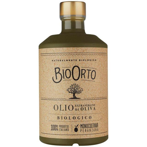 Bio Orto Organic Extra Virgin Olive Oil Monocultivar Peranzana 500ml Botiga