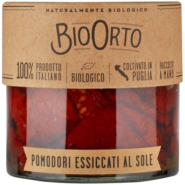 Bio Orto Organic Sundried Tomatoes in Extra Virgin Olive Oil 212g Botiga