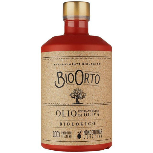 Bio Orto Organic Extra Virgin Olive Oil Monocultivar Coratina 500ml Botiga