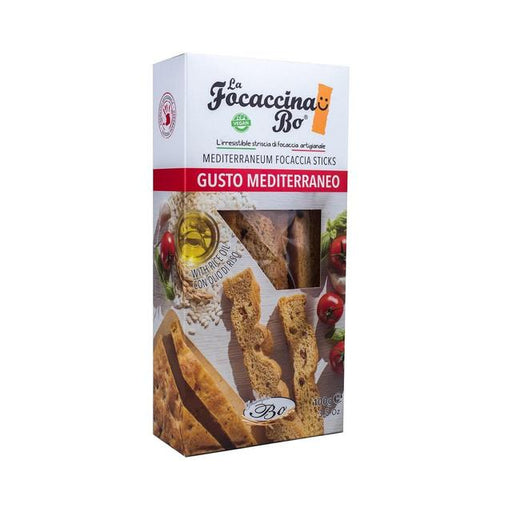 La Focaccina Bo Mediterranean Focaccina 100g Botiga